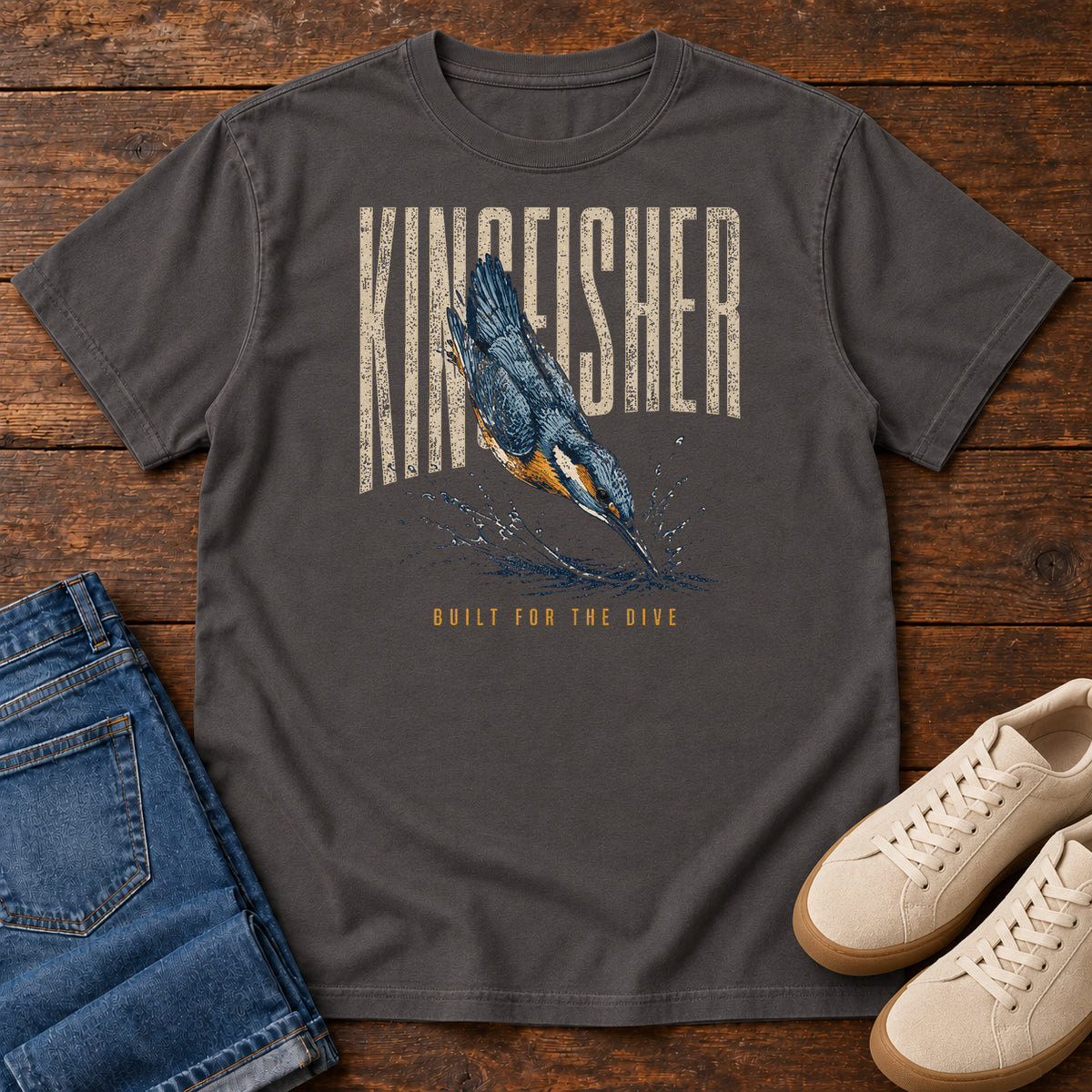Built for the Dive T-shirt in Graphite