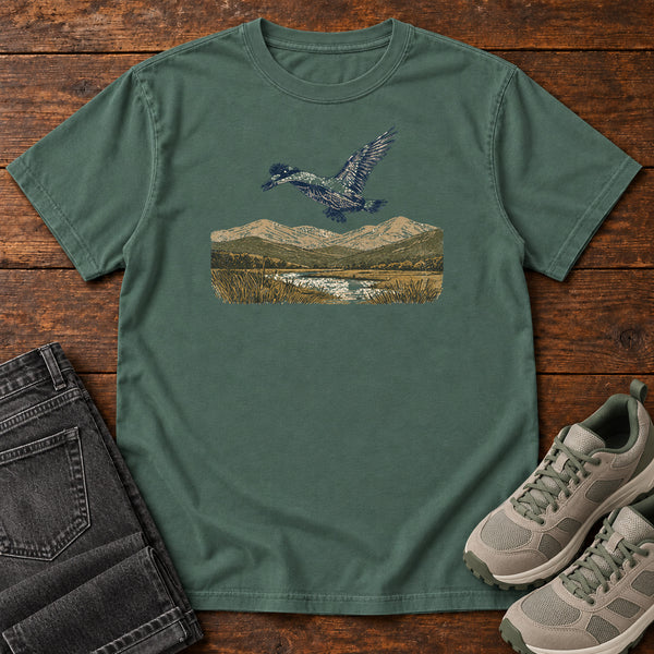 Flight Over the Valley T-shirt, alternate view