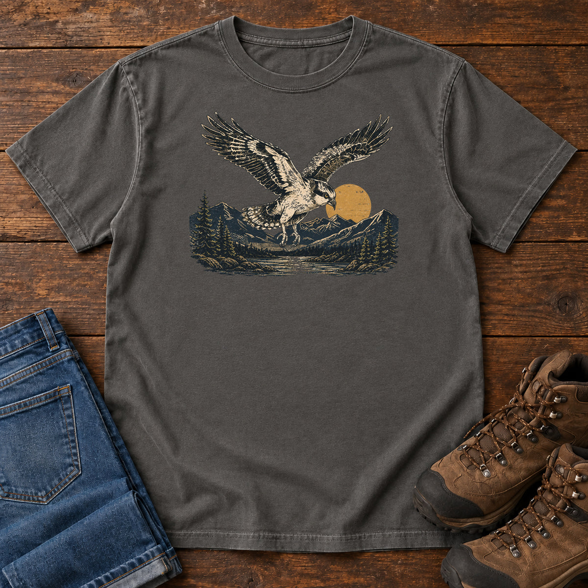 Osprey Strike T-shirt in Pepper