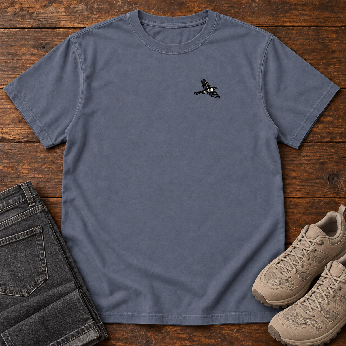 Built for the Field T-Shirt in Denim