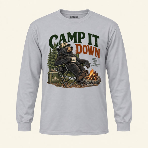 Camp It Down Long Sleeve Shirt, alternate view