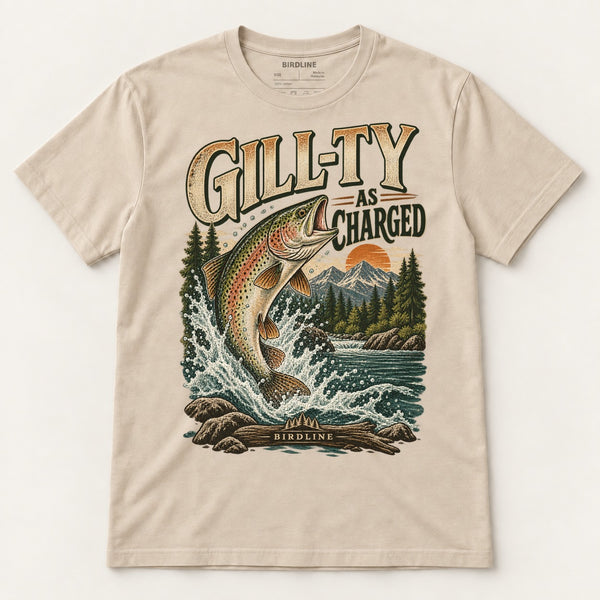 Gill-ty As Charged T-Shirt, alternate view