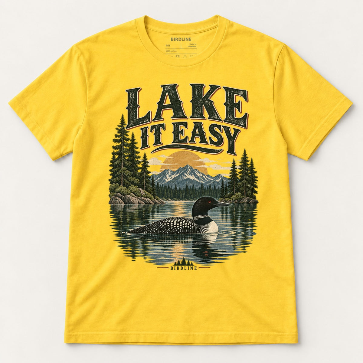 Lake It Easy T-Shirt in Daisy, front view