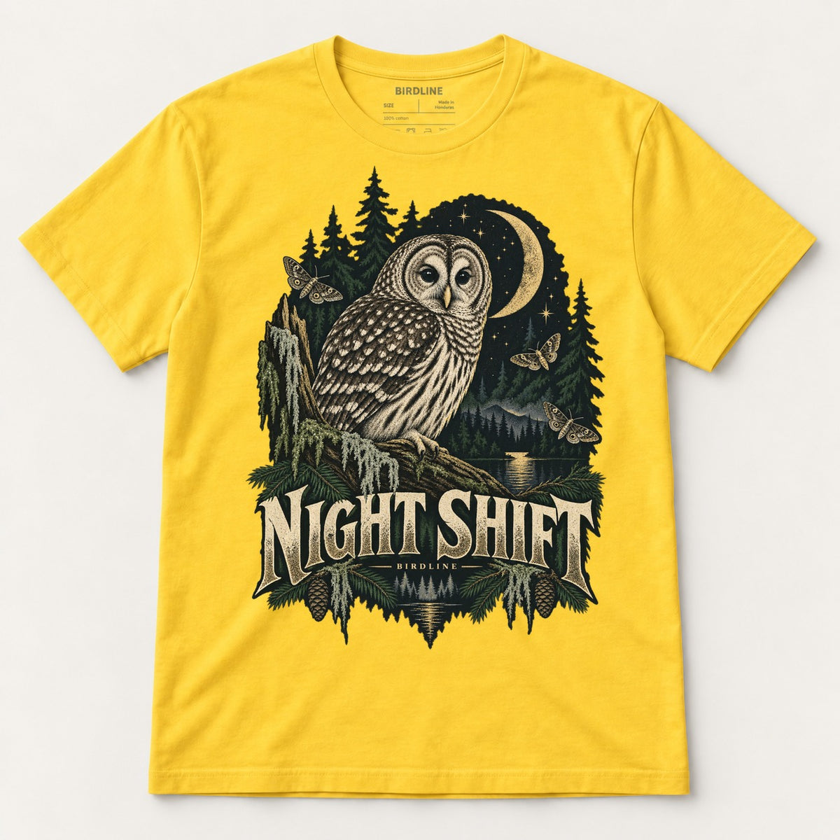 Night Shift T-Shirt in Daisy, front view