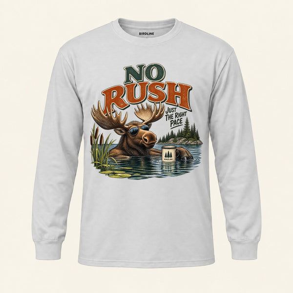 No Rush Just the Right Pace Long Sleeve Shirt, alternate view