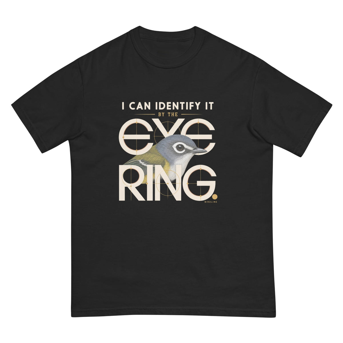 I Can Identify It by the Eye Ring T-Shirt premium-quality garment detail