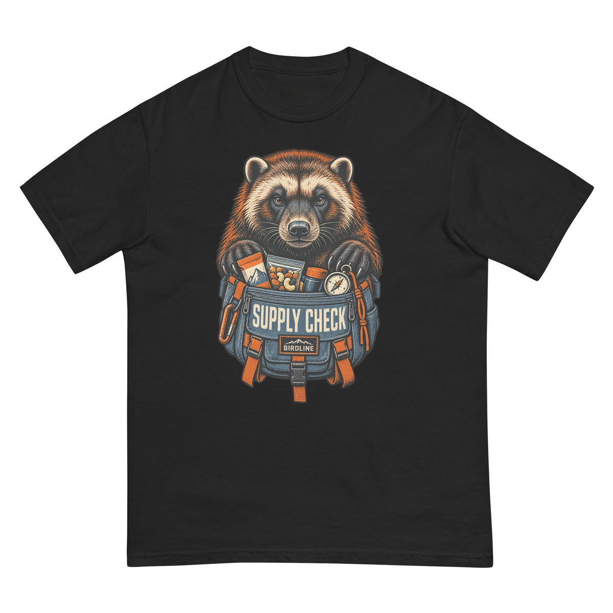 Supply Check Badger T-Shirt premium-quality garment detail