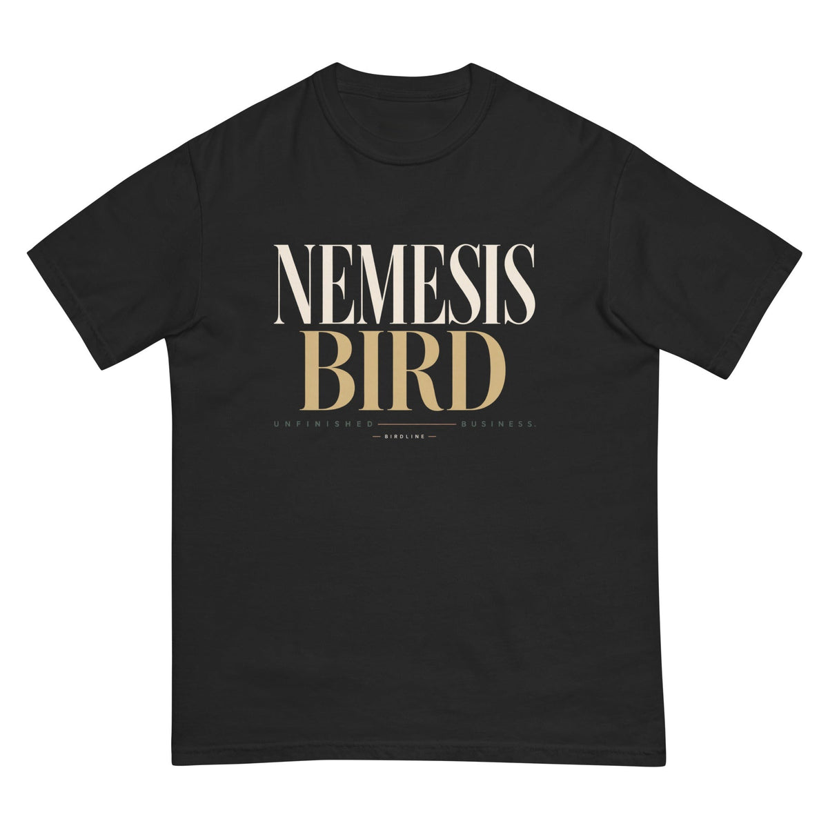 Nemesis Bird T-Shirt premium-quality garment detail
