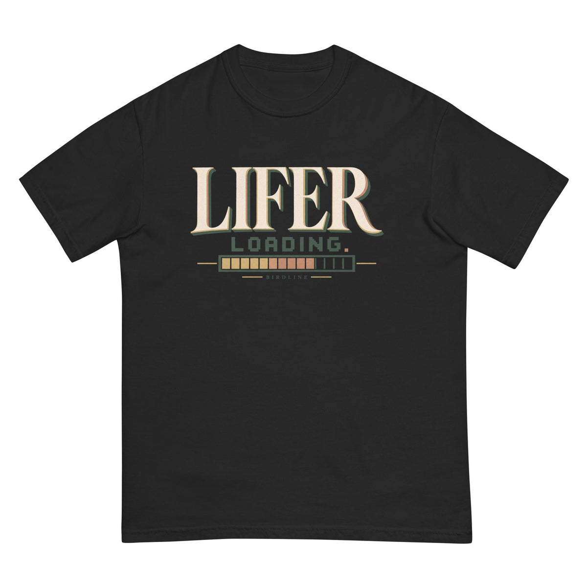 Lifer Loading T-Shirt premium-quality garment detail