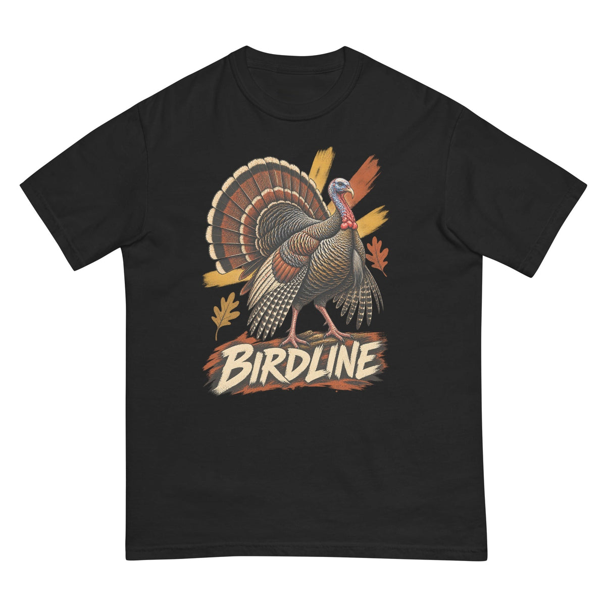 Birdline Turkey T-Shirt premium-quality garment detail