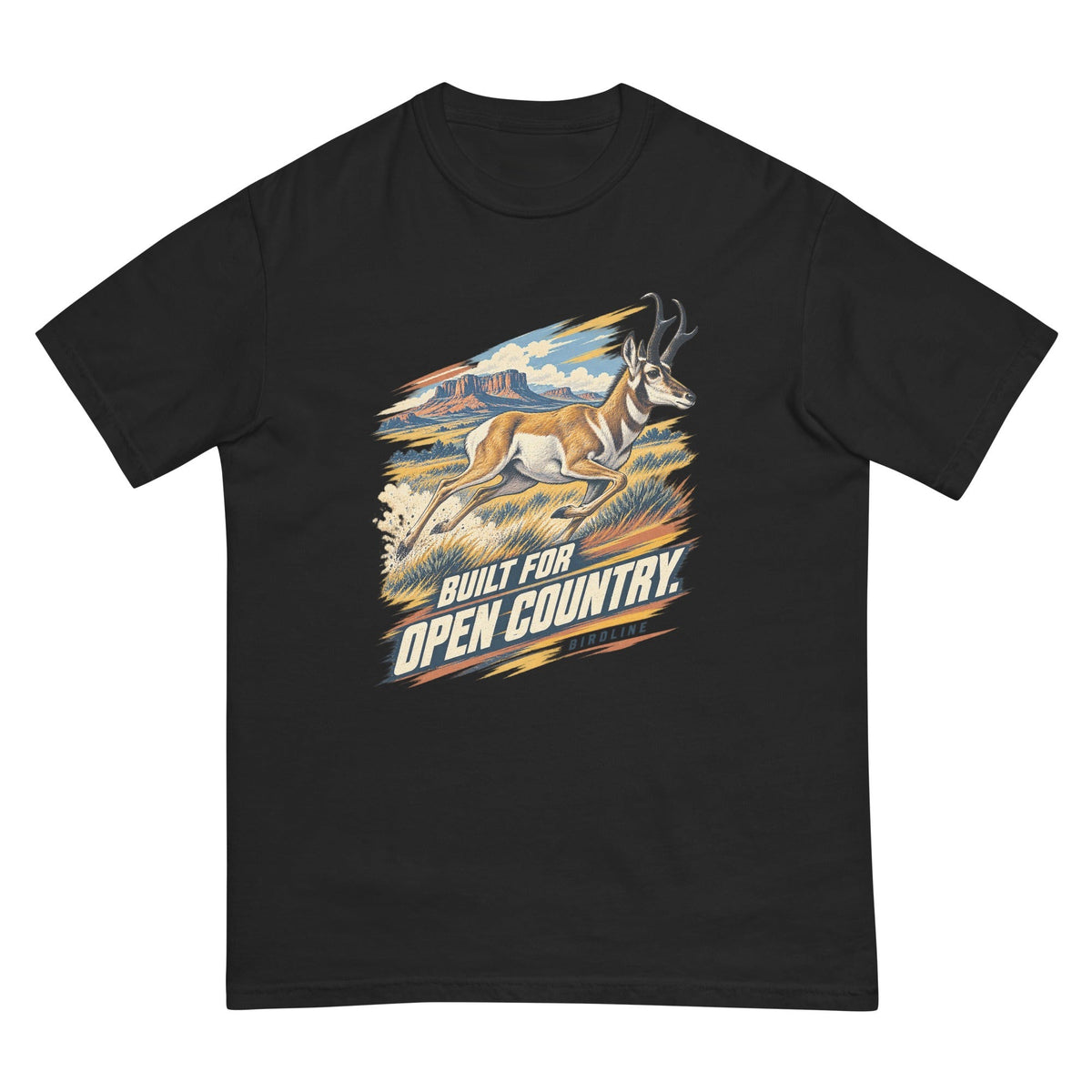 Built for Open Country Pronghorn T-Shirt premium-quality garment detail