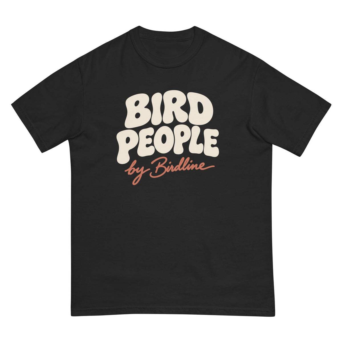 Bird People T-Shirt premium-quality garment detail