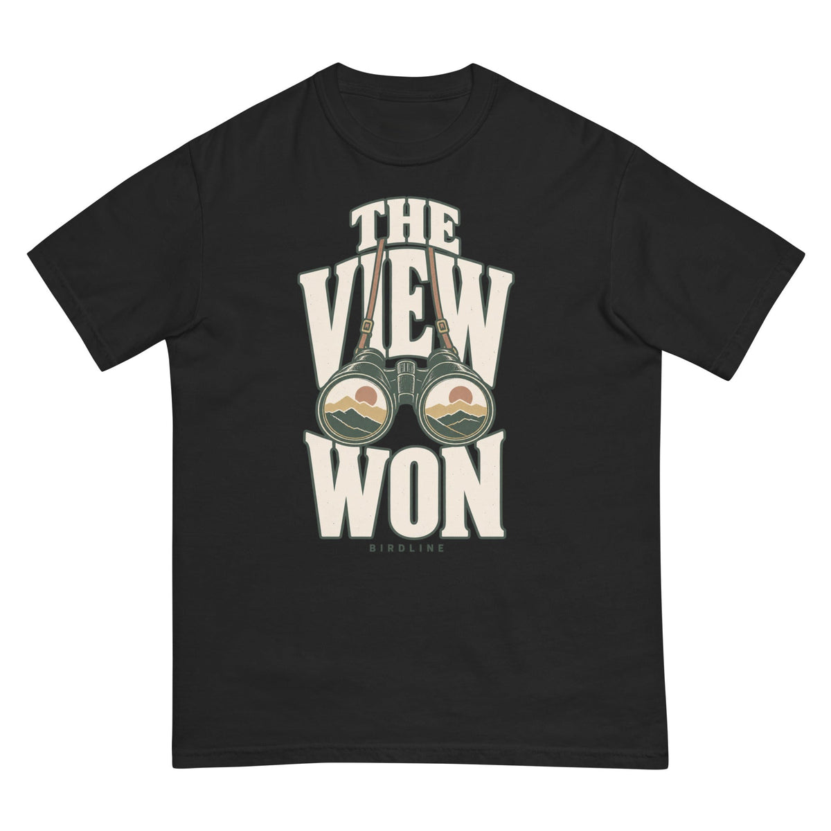 The View Won T-Shirt premium-quality garment detail