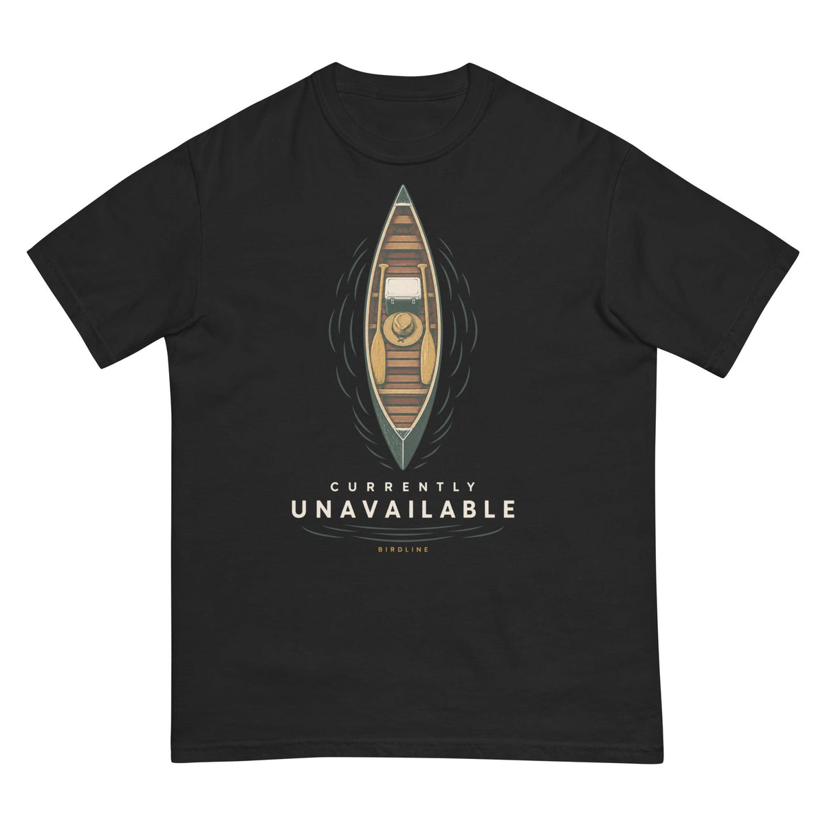 Currently Unavailable T-Shirt premium-quality garment detail