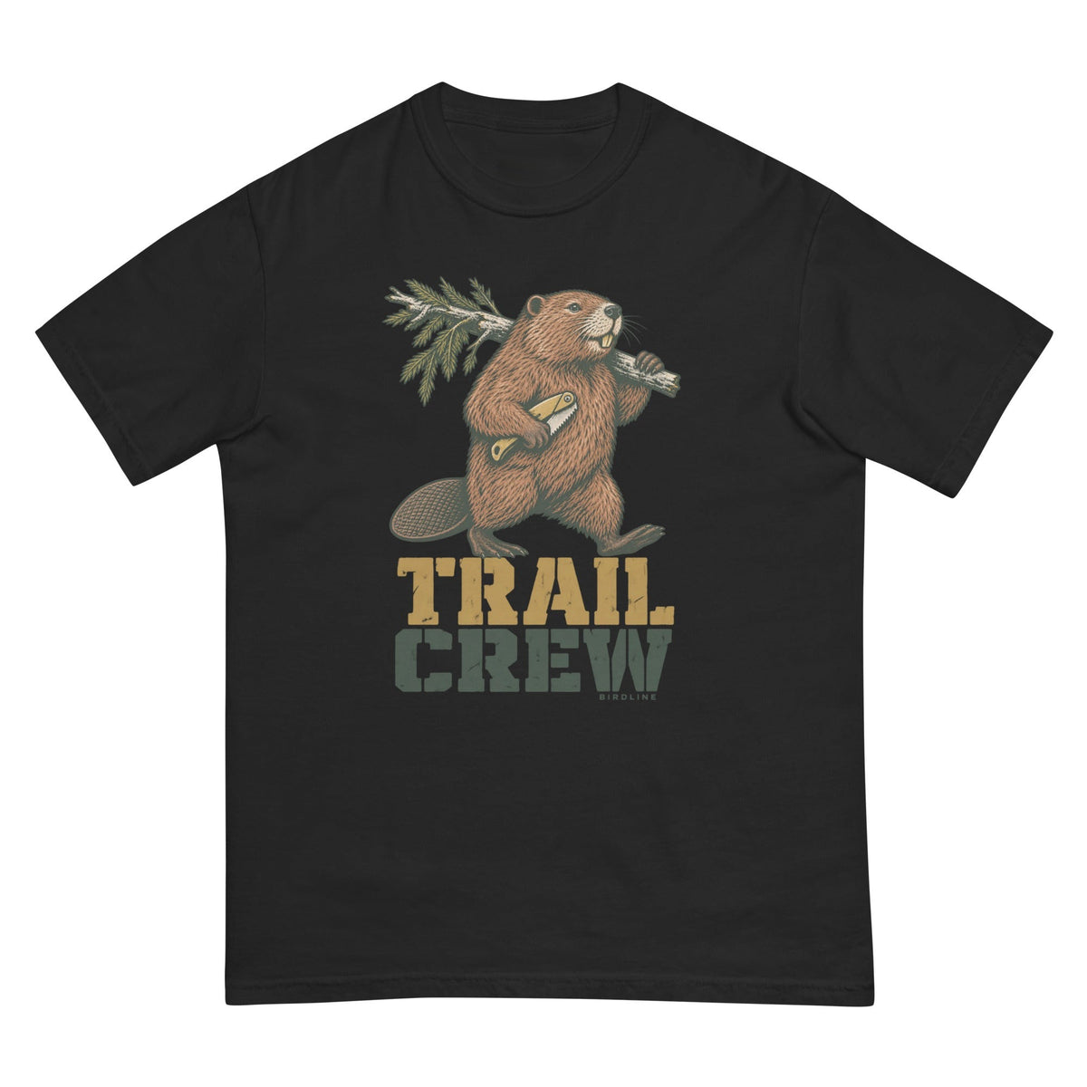 Trail Crew T-Shirt premium-quality garment detail