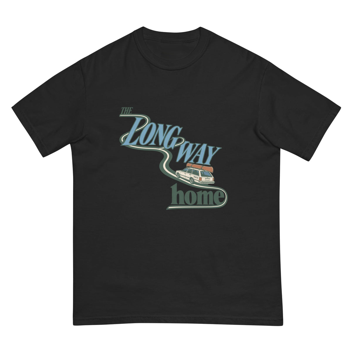The Long Way Home T-Shirt premium-quality garment detail