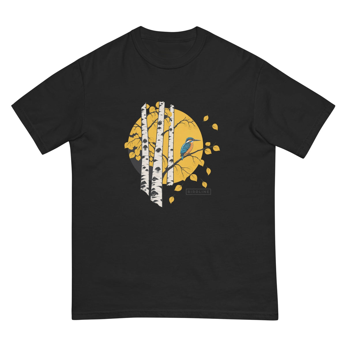 Aspens Kingfisher T-Shirt premium-quality garment detail