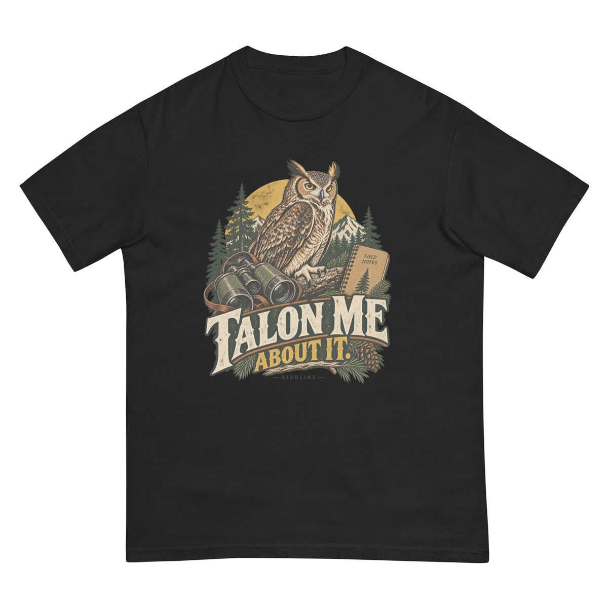 Talon Me About It T-Shirt premium-quality garment detail