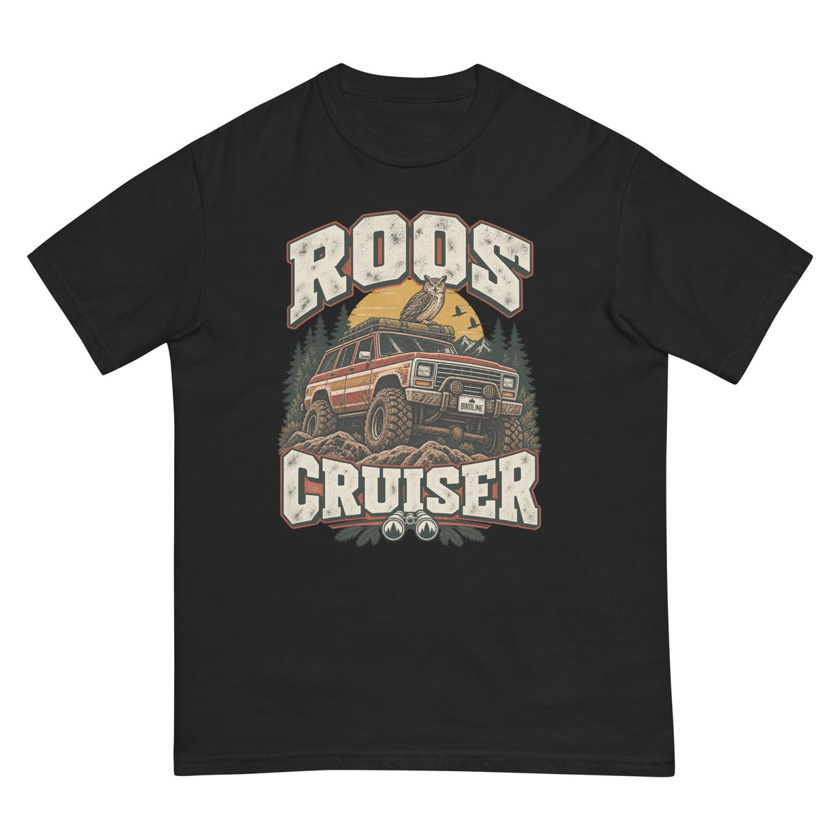 Roos Cruiser T-Shirt premium-quality garment detail