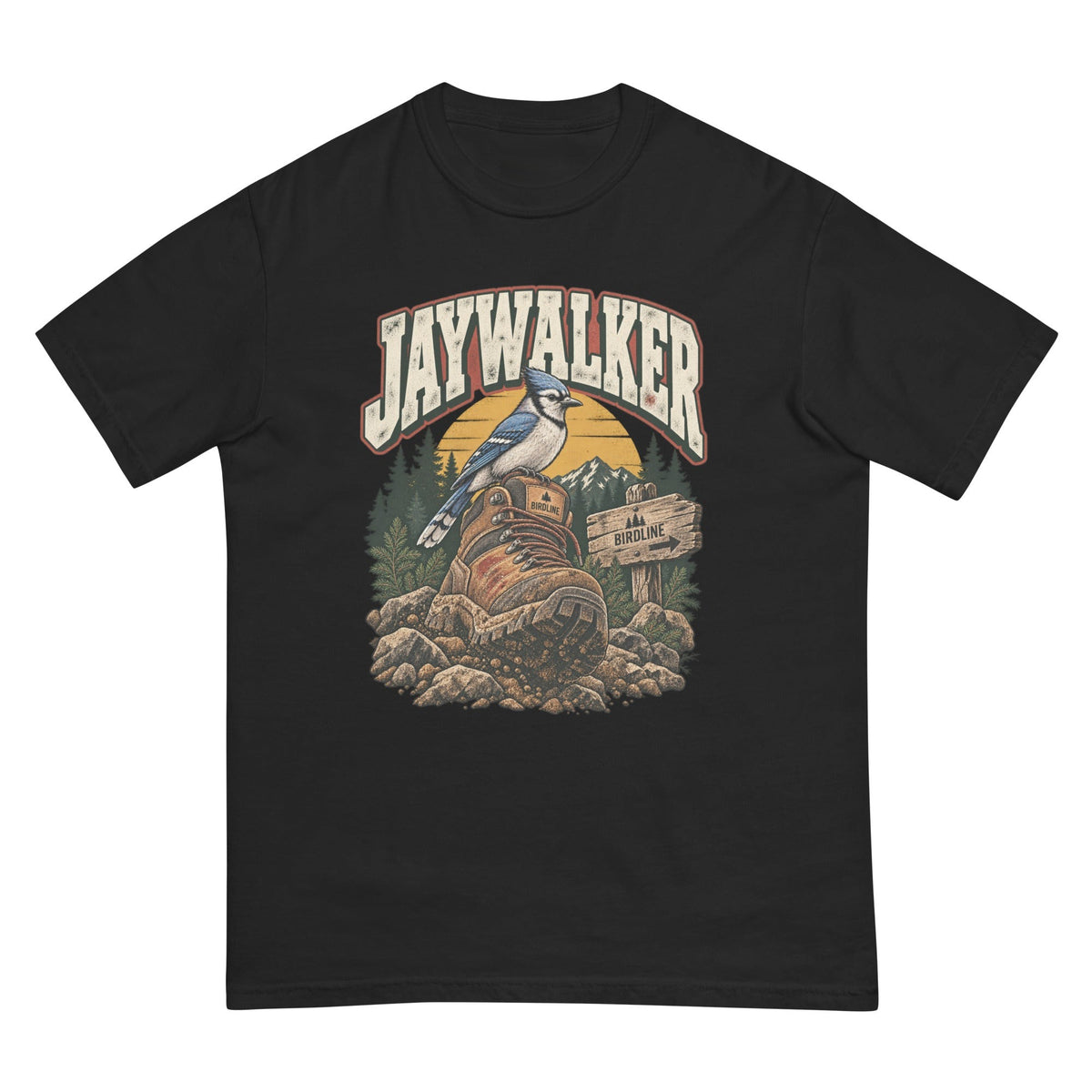 Jaywalker T-Shirt premium-quality garment detail