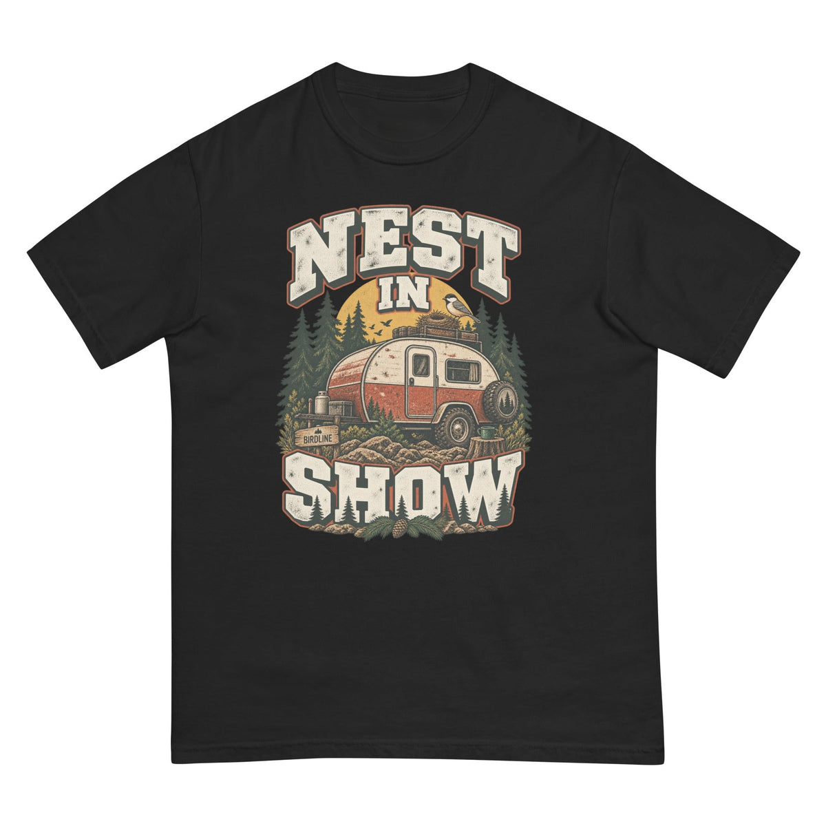 Nest in Show T-Shirt premium-quality garment detail