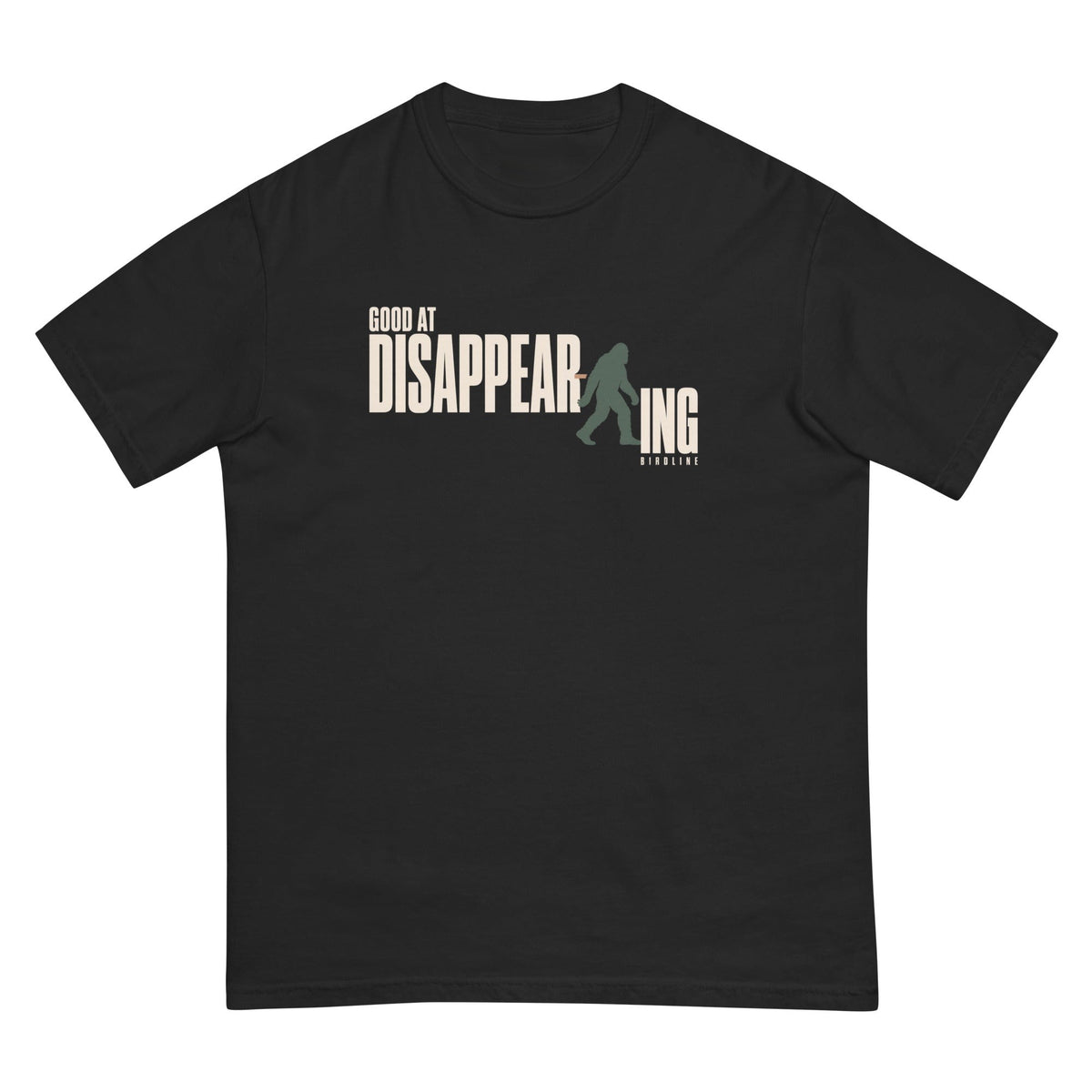 Good at Disappearing T-Shirt premium-quality garment detail