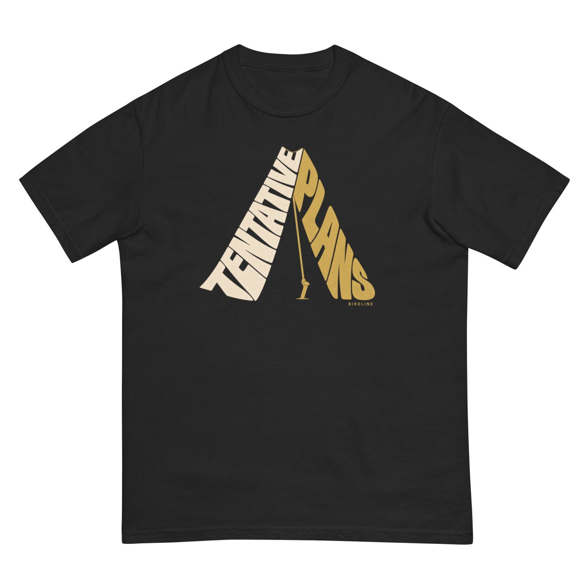Tentative Plans T-Shirt premium-quality garment detail