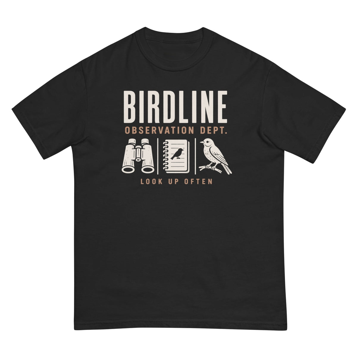 Observation Department T-shirt premium-quality garment detail