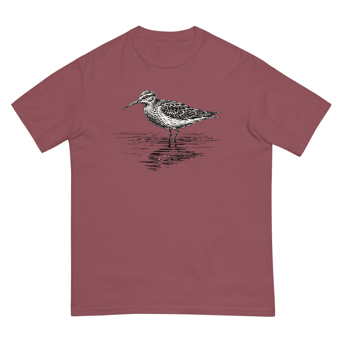 Sandpiper Study T-shirt premium-quality garment detail