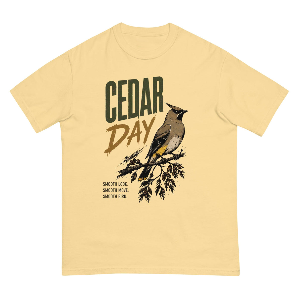 Cedar Day T-Shirt premium-quality garment detail