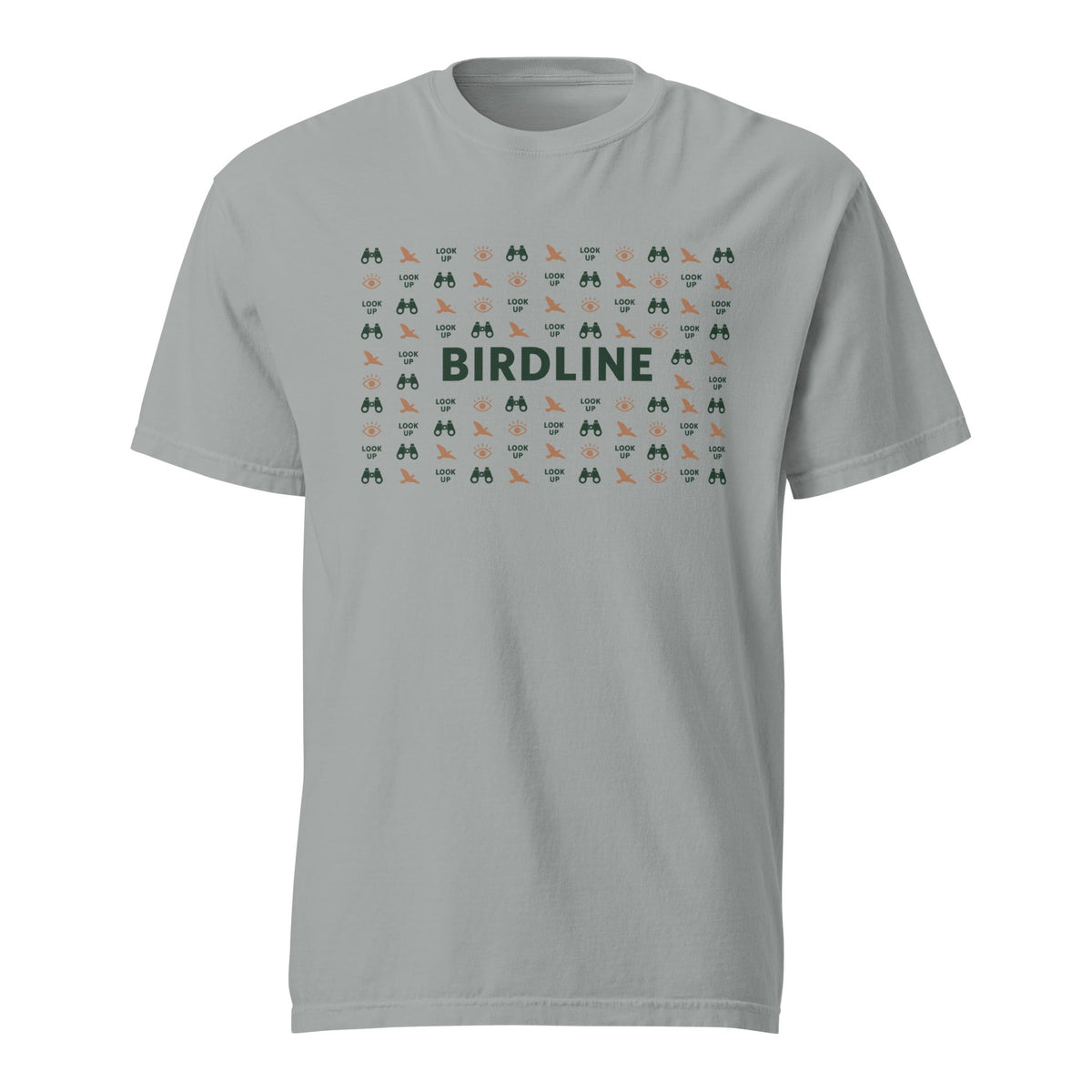Look Up Micro Pattern T-shirt premium-quality garment detail
