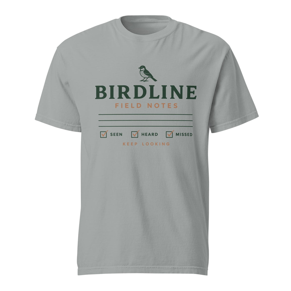 Field Notes T-shirt premium-quality garment detail