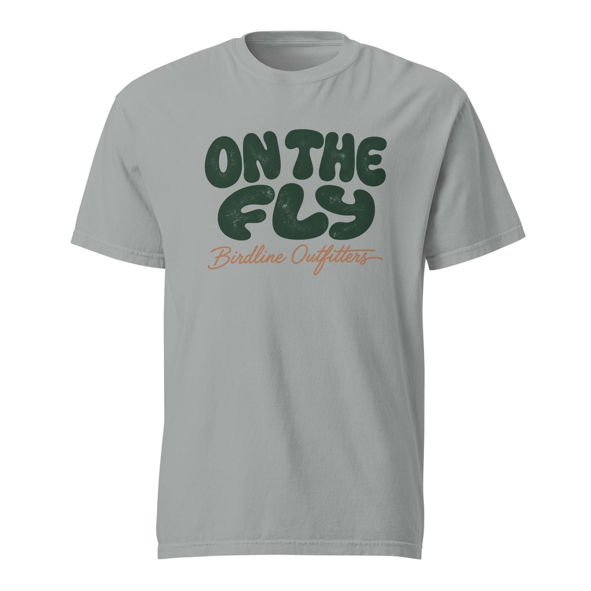On the Fly T-shirt premium-quality garment detail