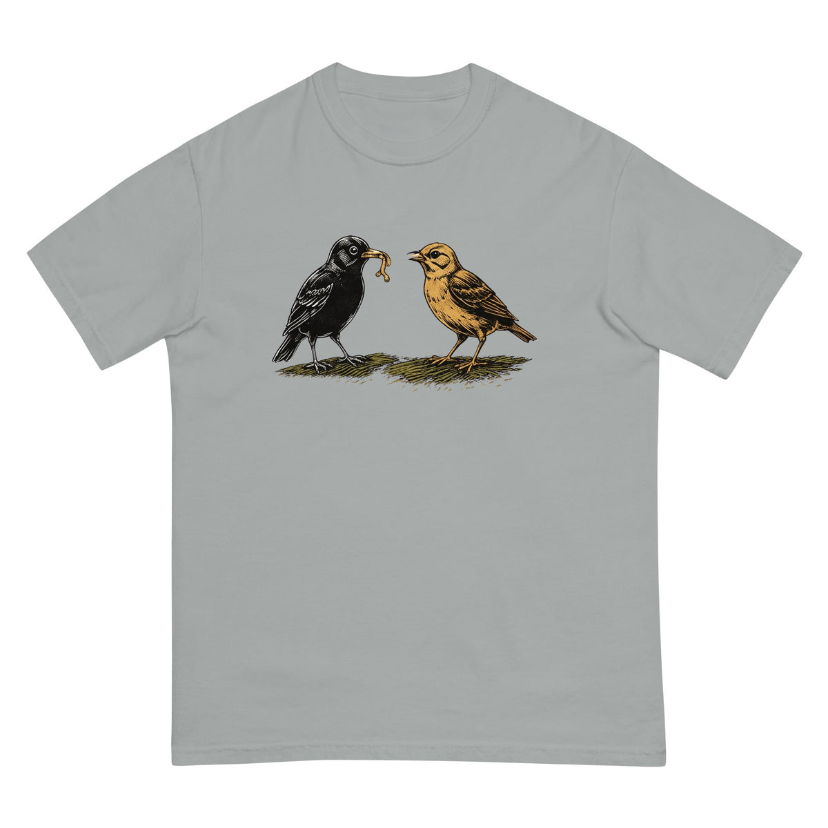 Second Bird T-Shirt premium-quality garment detail