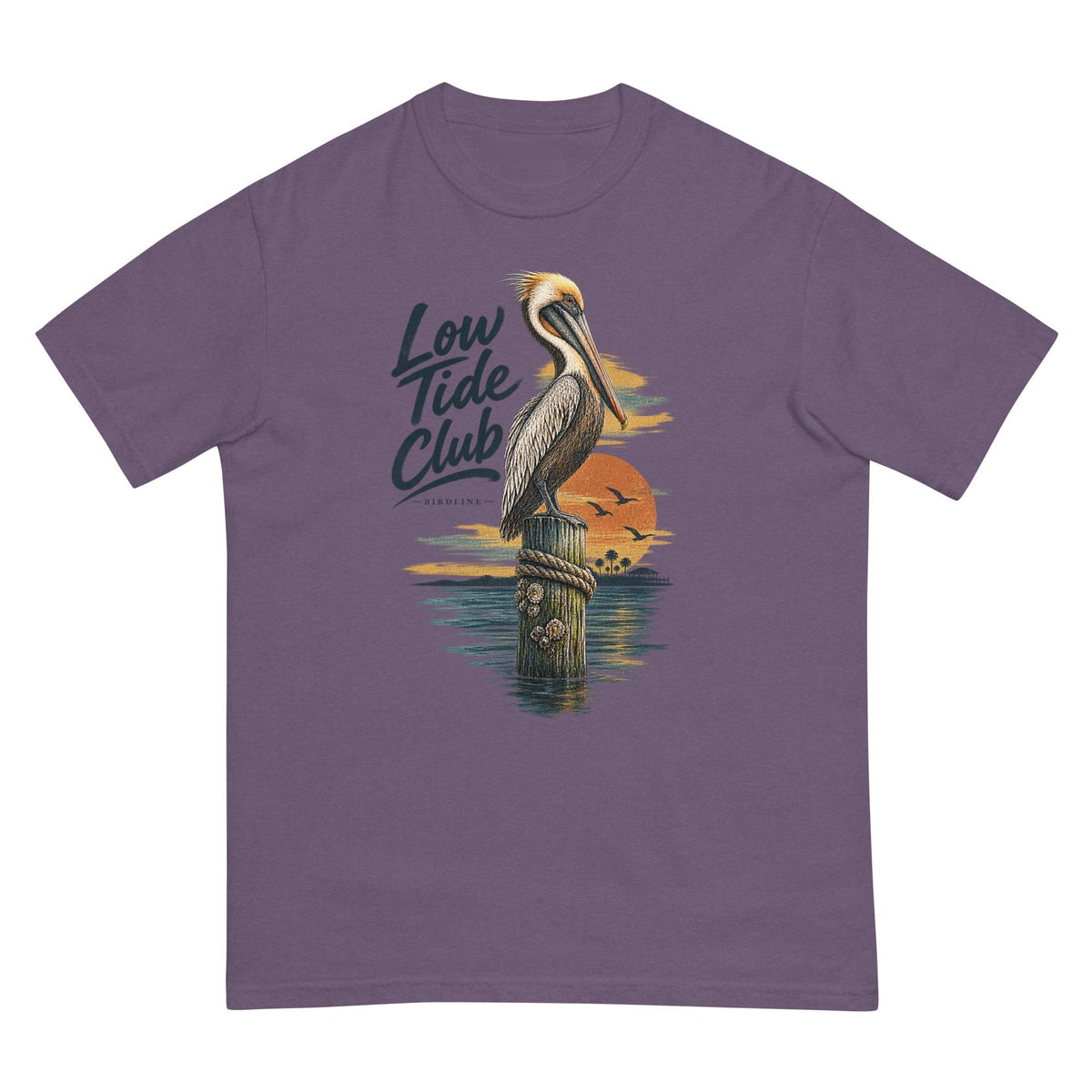 Low Tide Club Pelican T-Shirt premium-quality garment detail