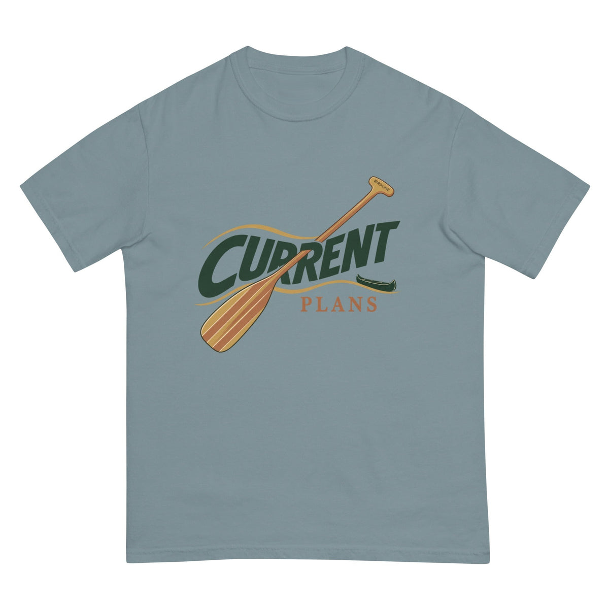 Current Plans T-Shirt premium-quality garment detail