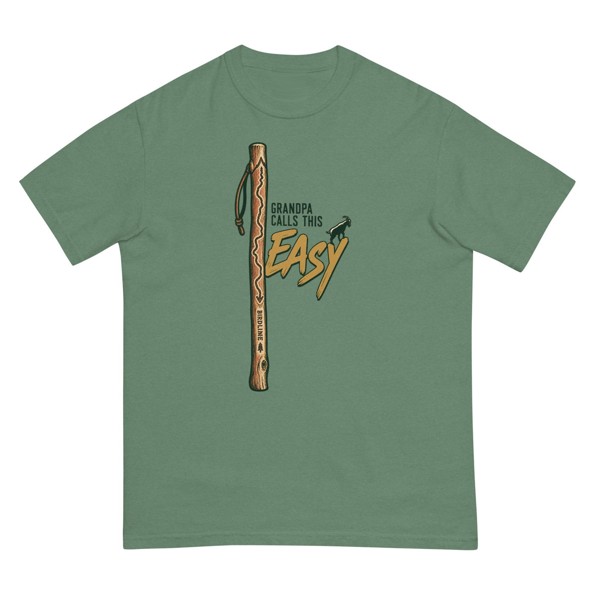 Grandpa Calls This Easy T-Shirt premium-quality garment detail