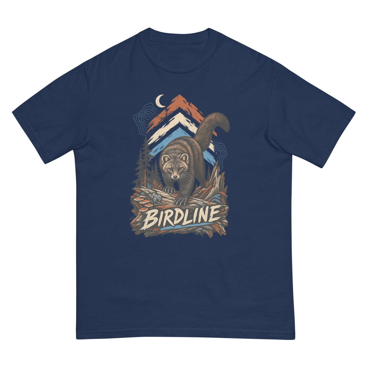 Birdline Panther Mountain T-Shirt premium-quality garment detail