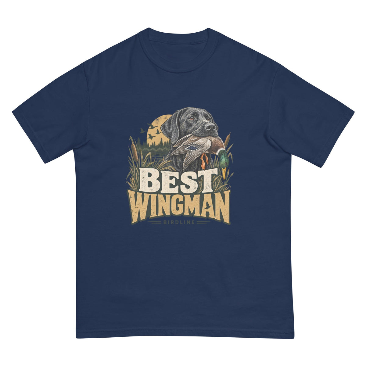 Best Wingman T-Shirt premium-quality garment detail