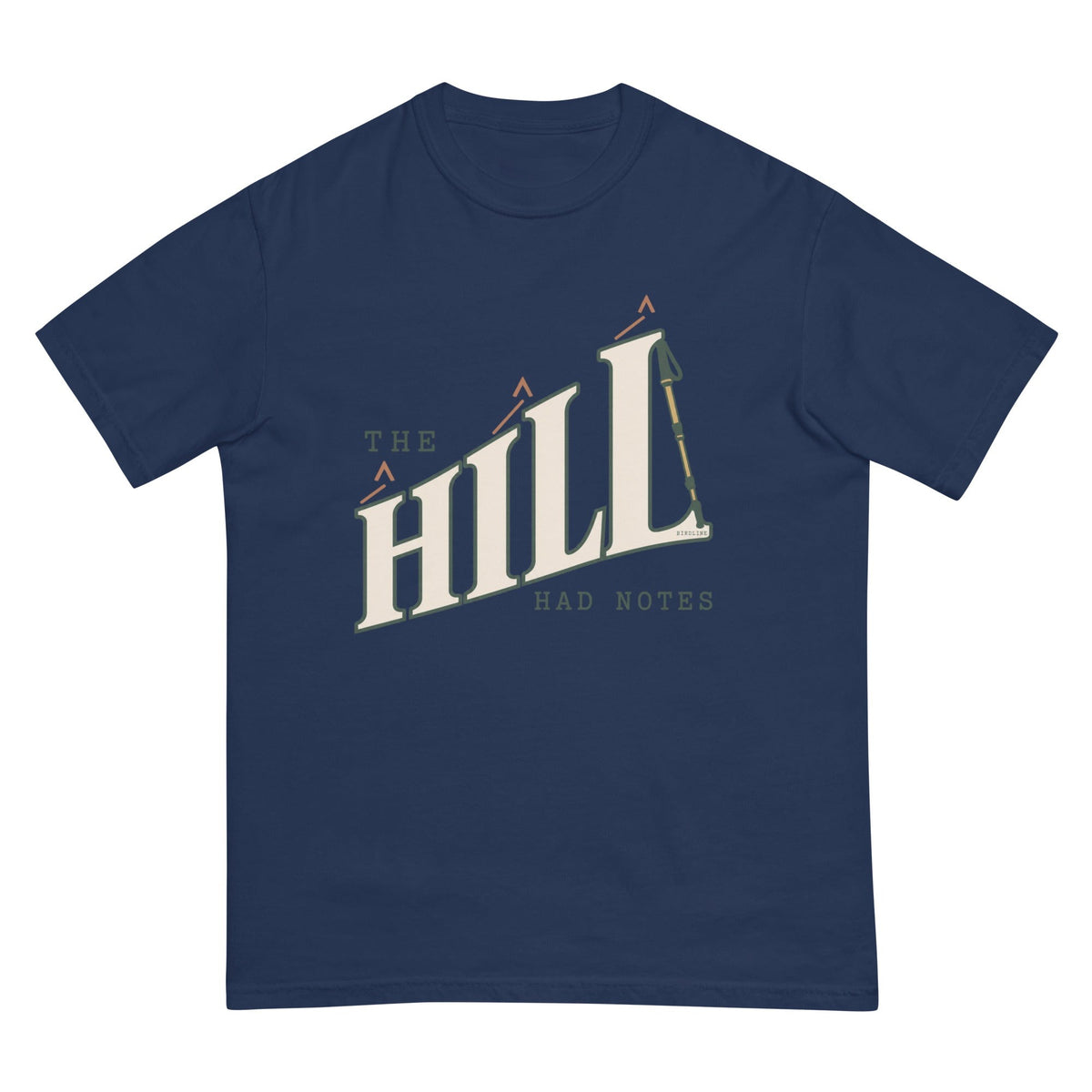 The Hill Had Notes T-Shirt premium-quality garment detail