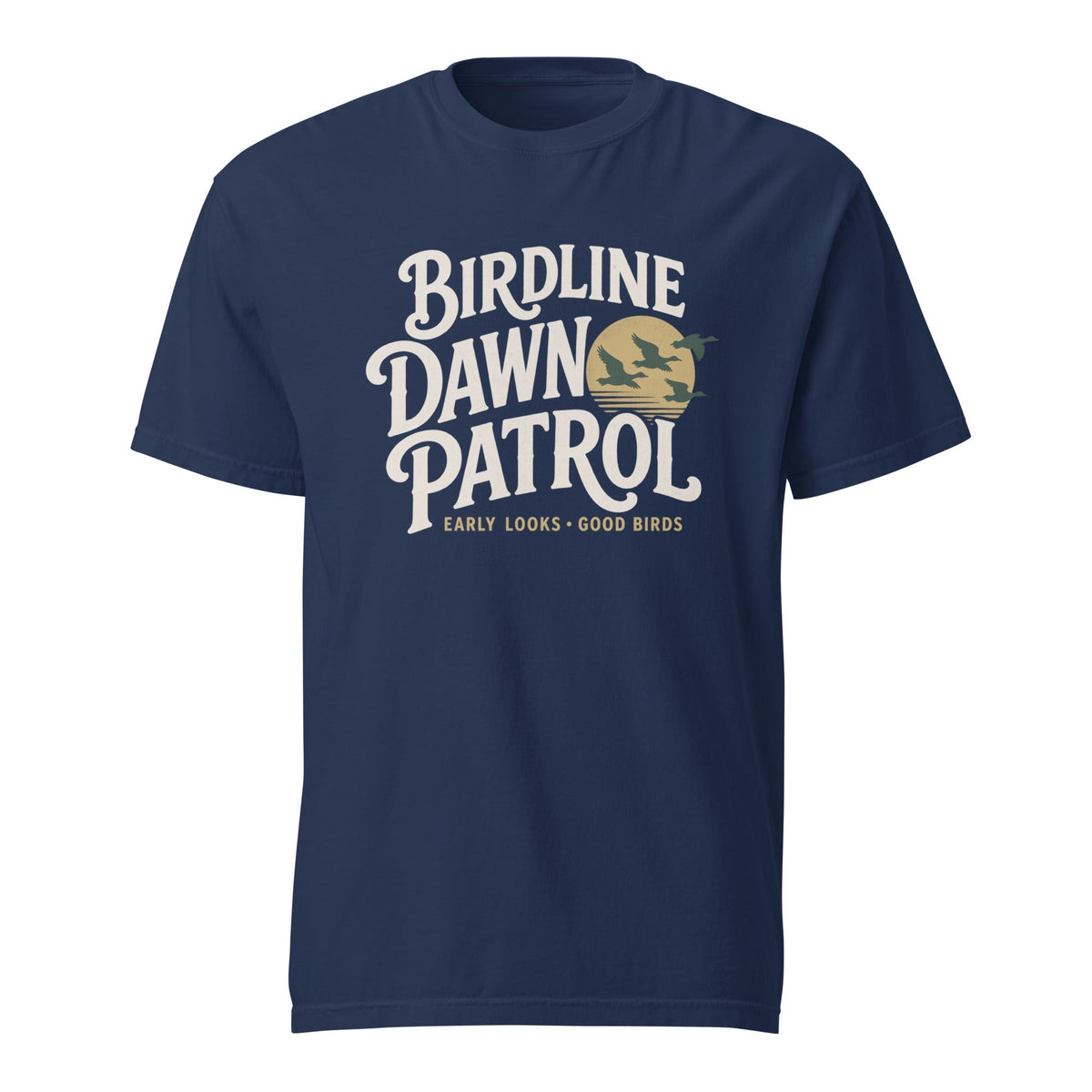 Birdline Dawn Patrol T-shirt premium-quality garment detail