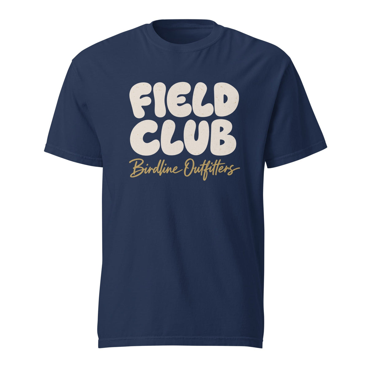 Field Club T-shirt premium-quality garment detail