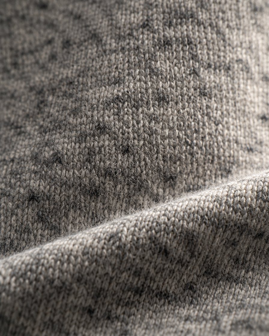 Extreme macro of heavyweight cotton jersey knit